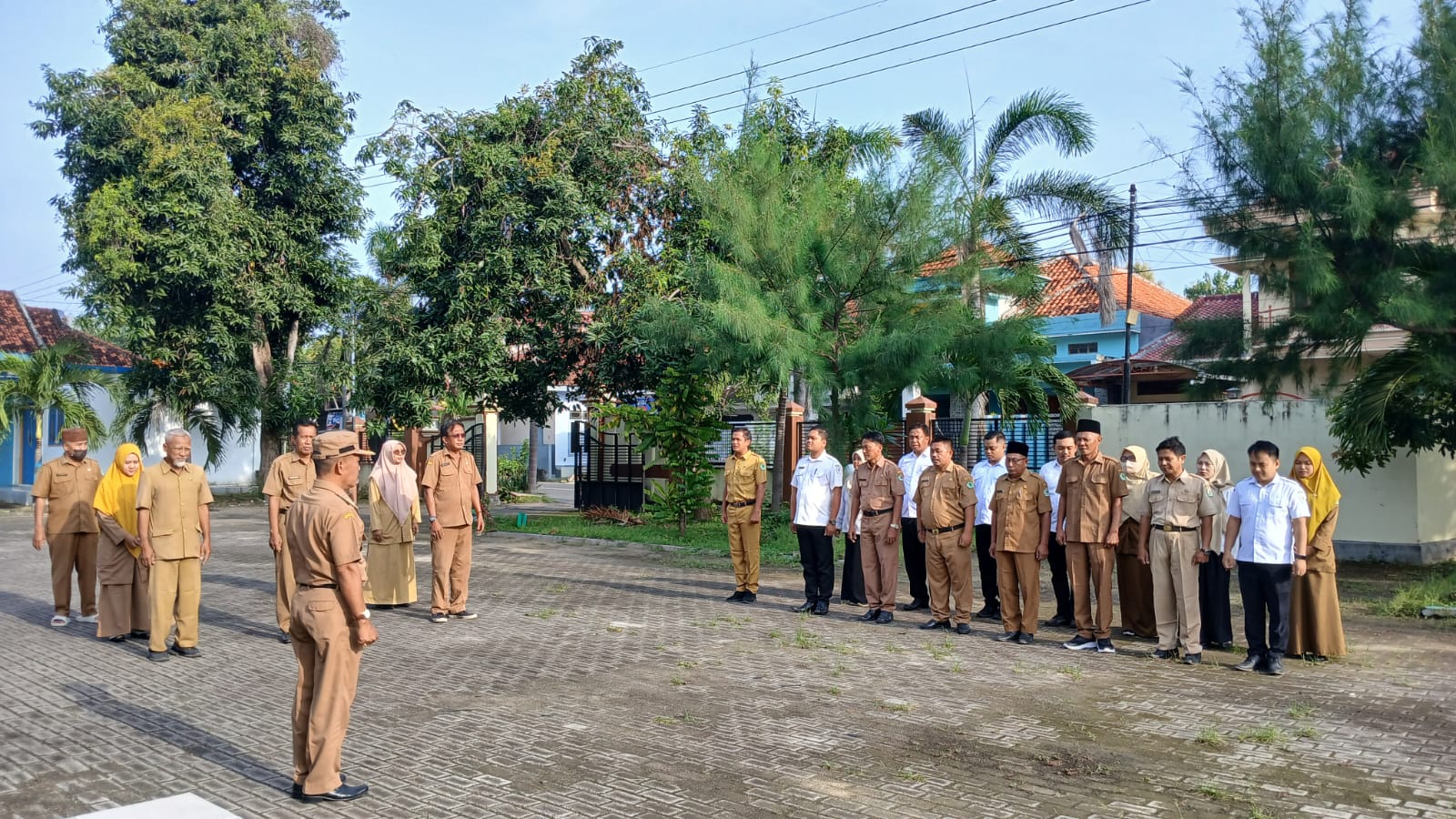 Apel rutin ASN dan Non-ASN Kecamatan Pademawu.